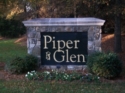 Stone Entry Sign Monument