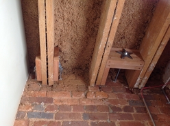 Brick Wall Huricane Anchors